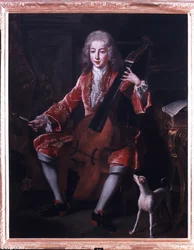 Porträt von Maximilien-Emmanuel, Chevalier de Bavière (1695-1747), Sohn von Maximilian II Emanuel, Kurfürst von Bayern und seiner Geliebten Agnes Le Louchier
